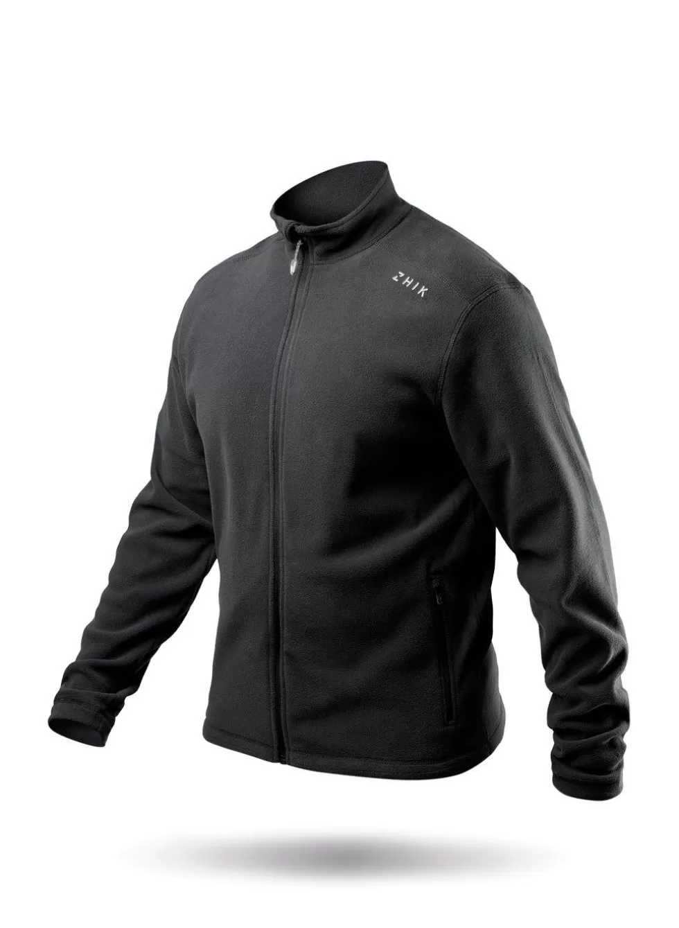 Online Mens Black Full Zip Fleece Jacket Men Fleece