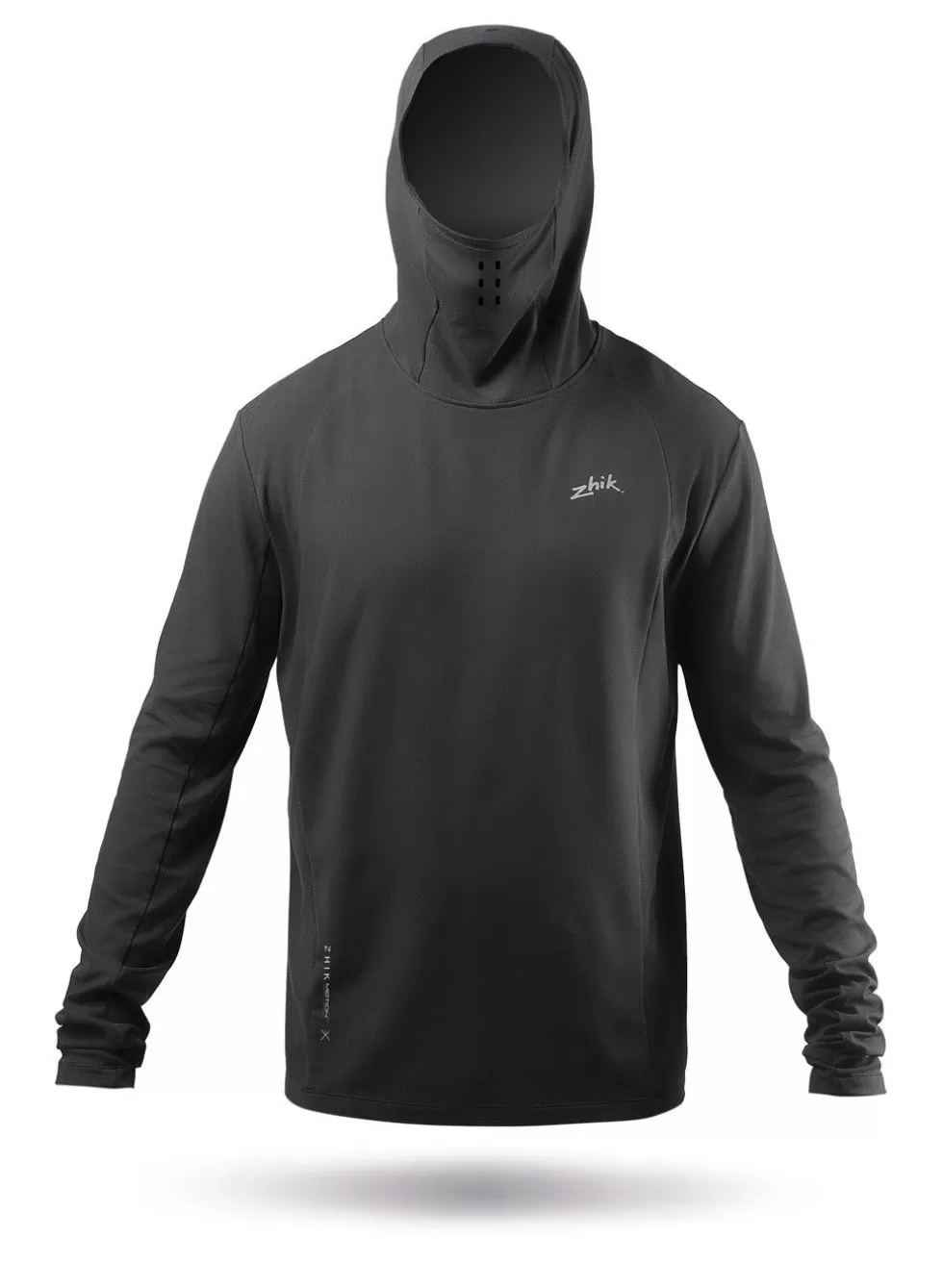 Flash Sale Mens Black motion Hooded Top Men Midlayers