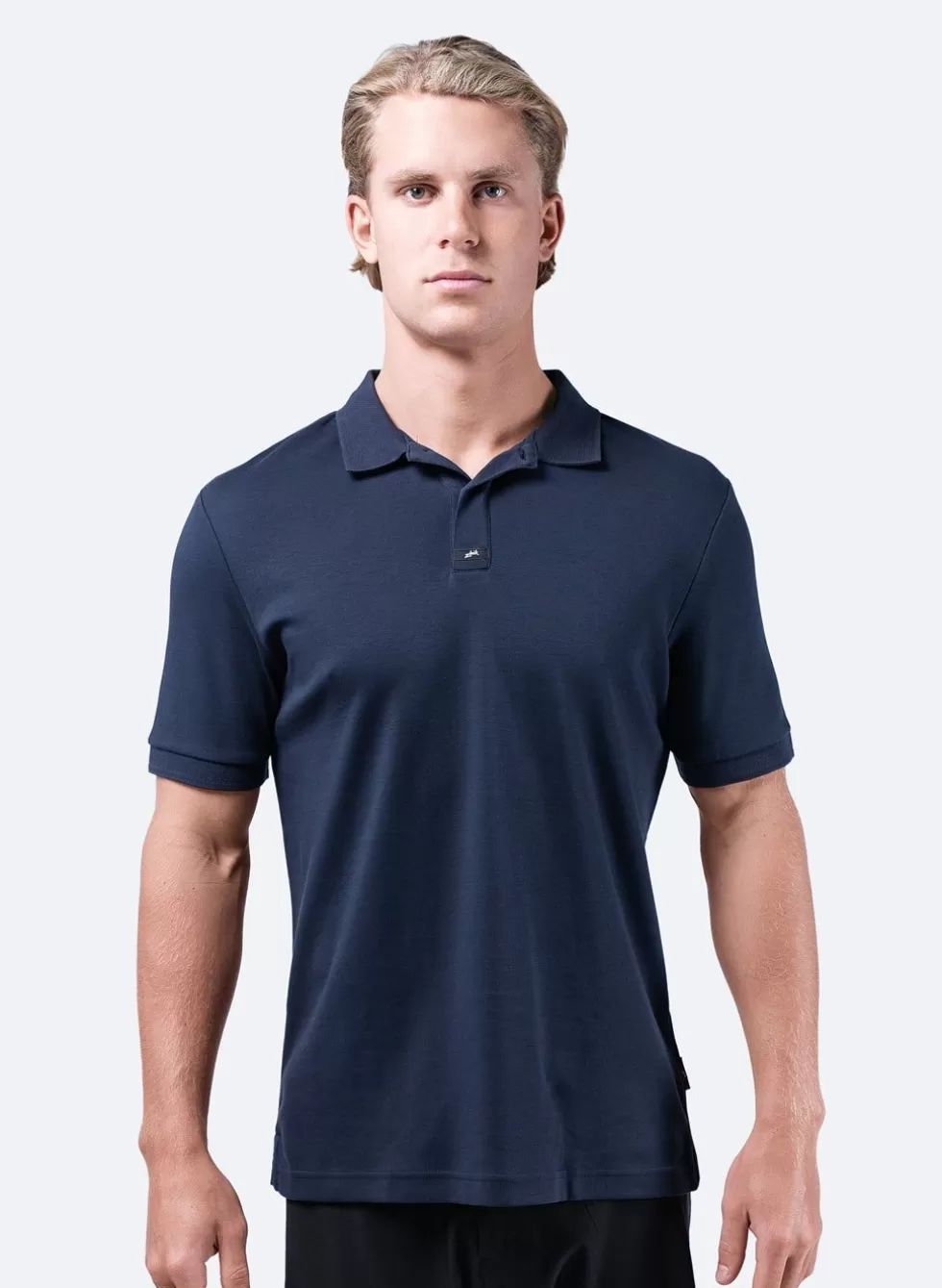 New Mens Pima Cotton Polo - Navy Men Polos