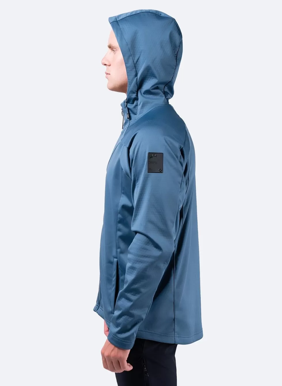 New Mens Tech Hoodie - Provincial Blue Men Hoodies & Sweaters