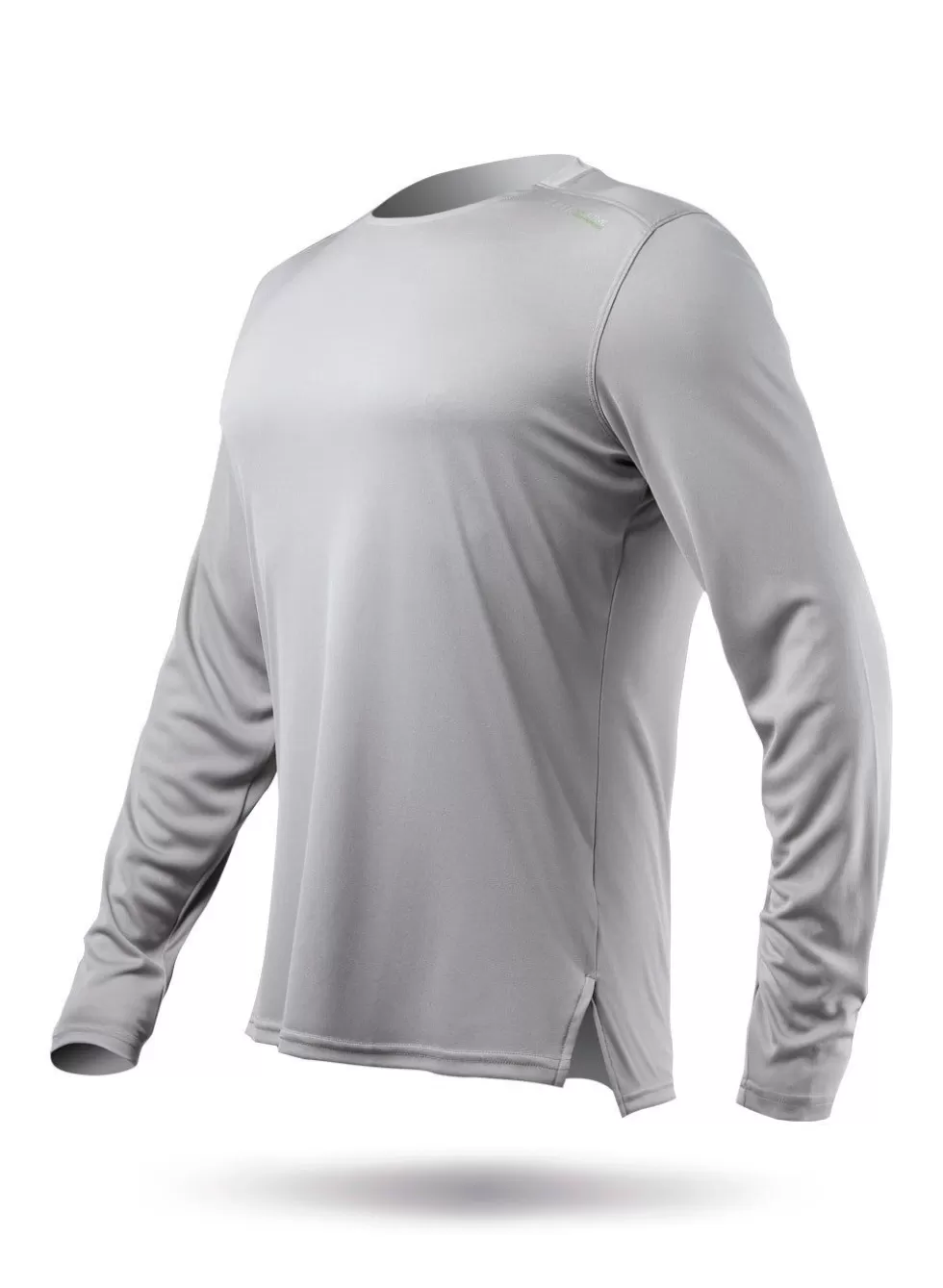 New Mens Uvactive Long Sleeve Top - Grey Men Sun Protection Tops