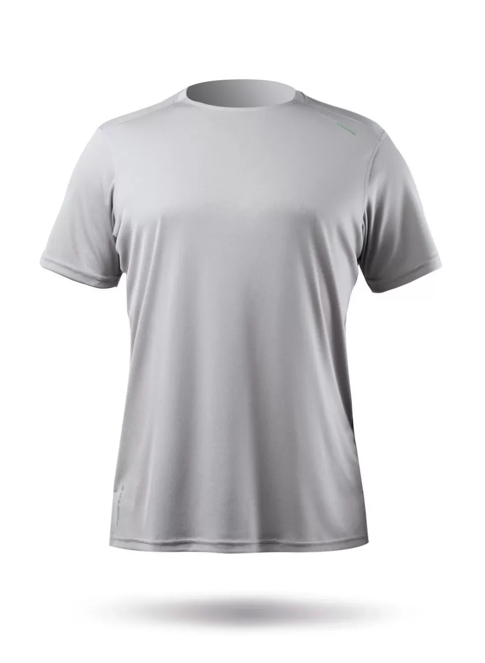 New Mens Uvactive Short Sleeve Top - Grey Men Wicking Uv Tops