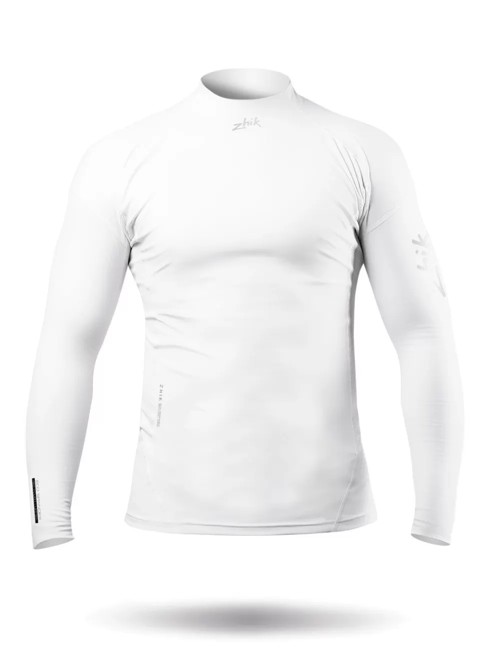 Cheap Mens White Eco Spandex Long Sleeve Top Men Hot Conditions