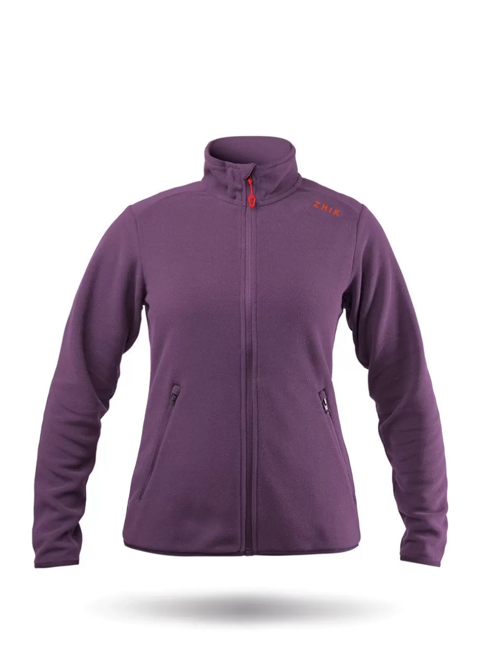 New Womens Amethyst Full Zip Fleece Jacket Women Midlayers