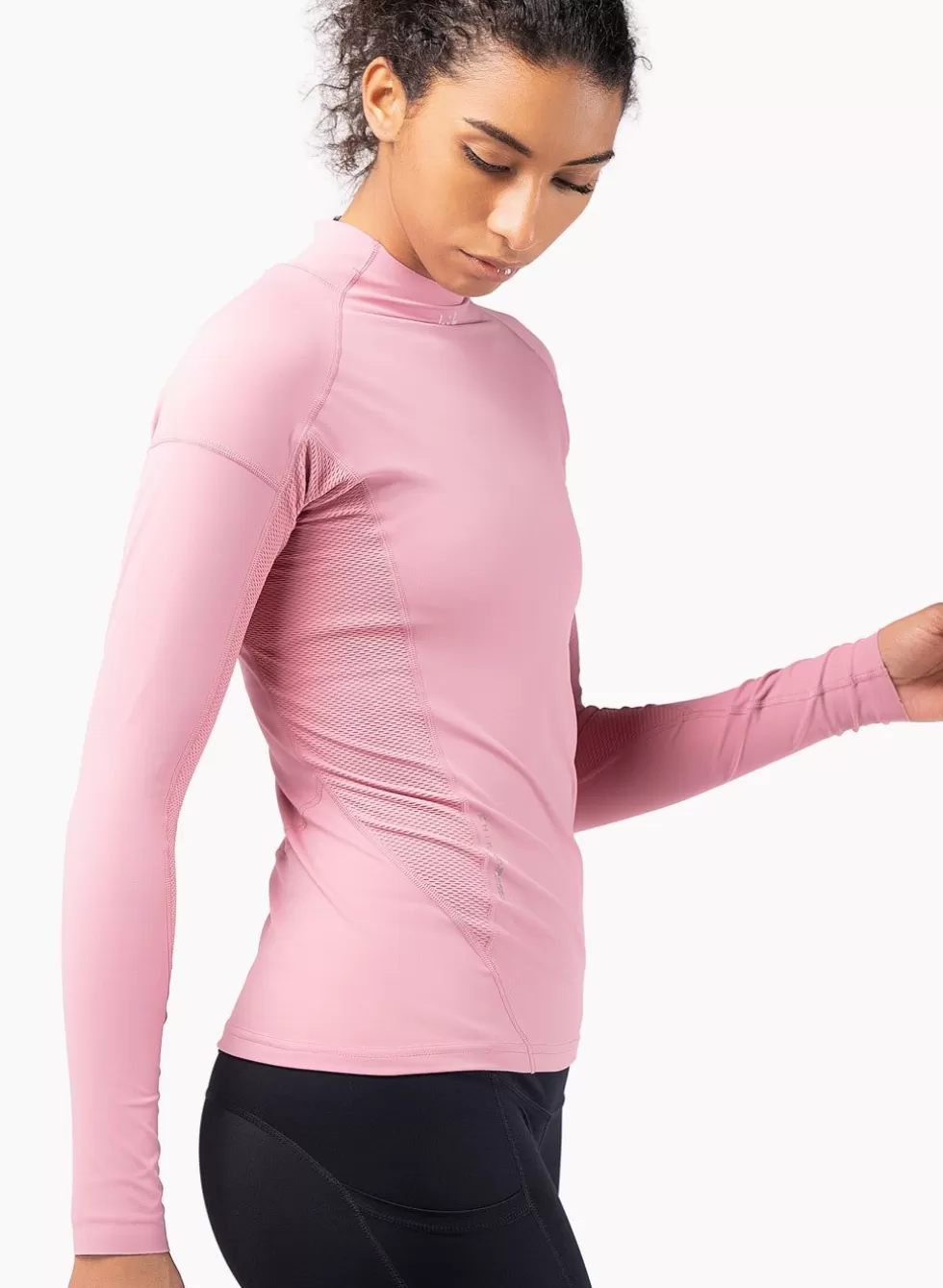 Outlet Womens Eco Spandex Long Sleeve Top - Pink Women Sun Protection Tops