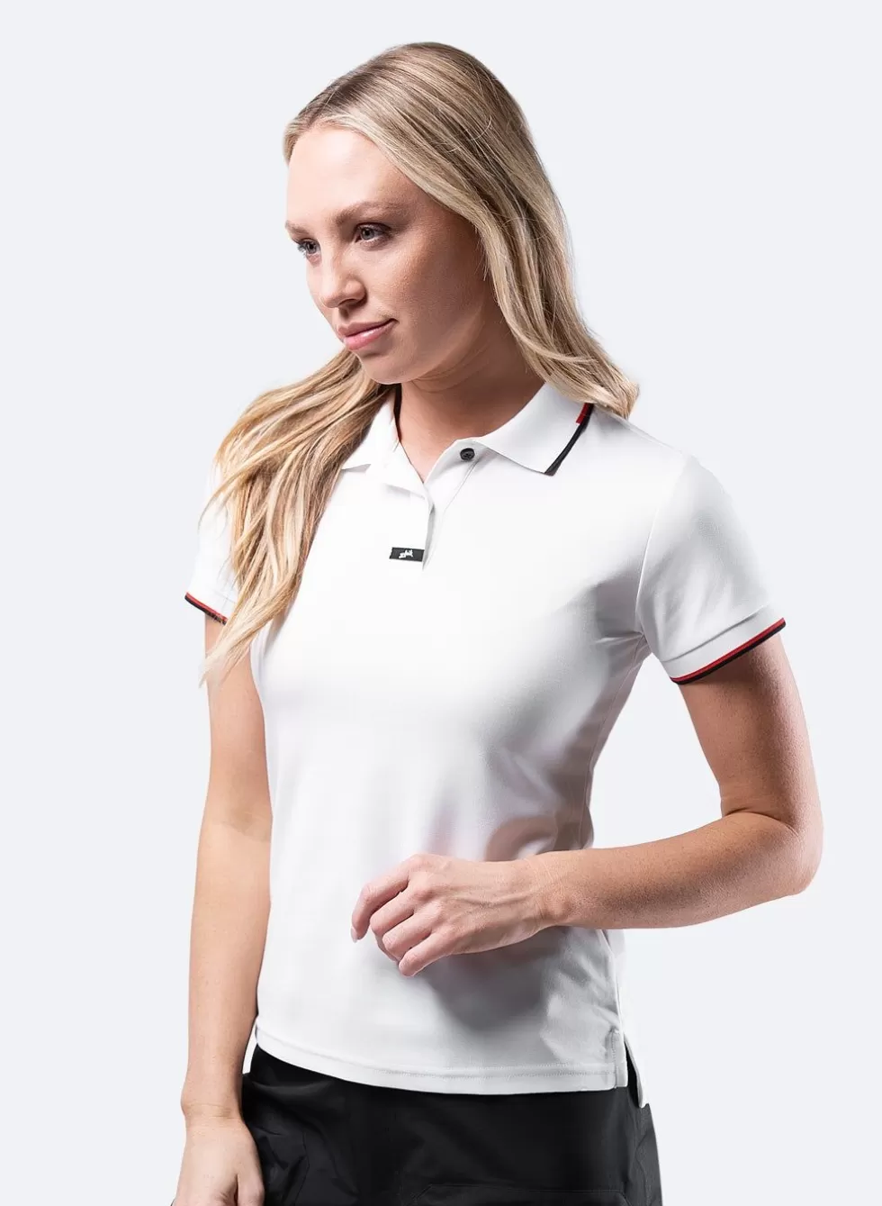 Discount Womens Elite Polo - White Women Sun Protection Tops