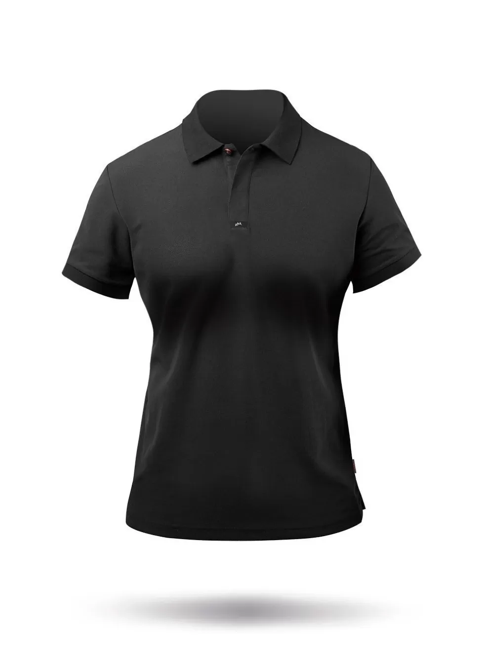 New Womens Pima Cotton Polo - Black Women Polos