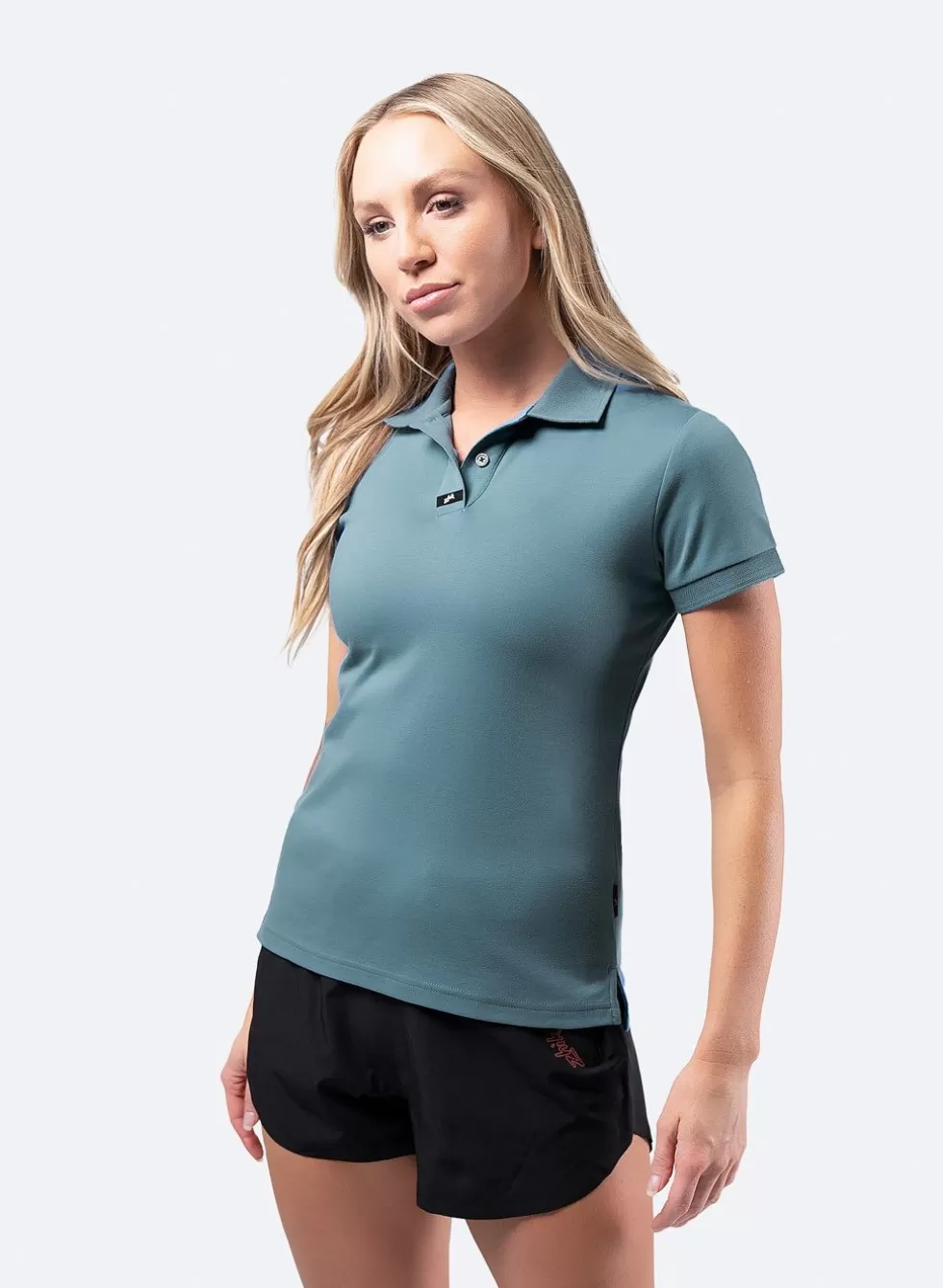 Best Sale Womens Pima Cotton Polo - Provincial Blue Women Polos