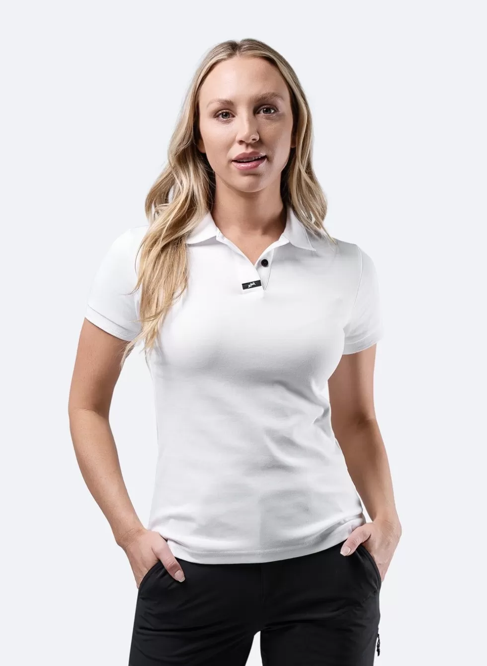 Best Sale Womens Pima Cotton Polo - White Women Polos