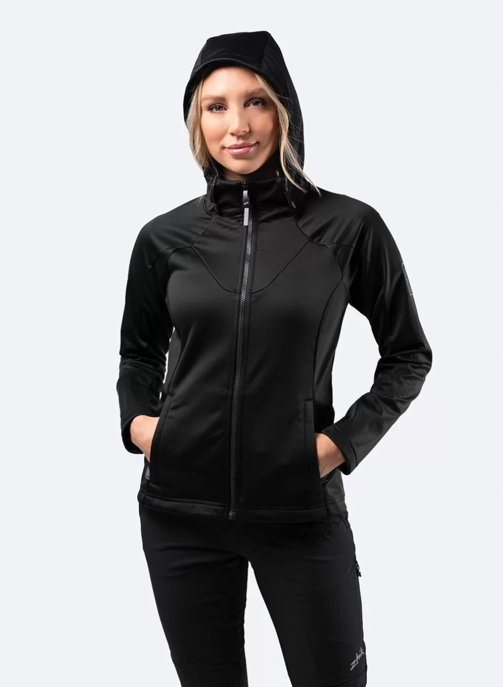 Outlet Womens Tech Hoodie - Black Women Fleece