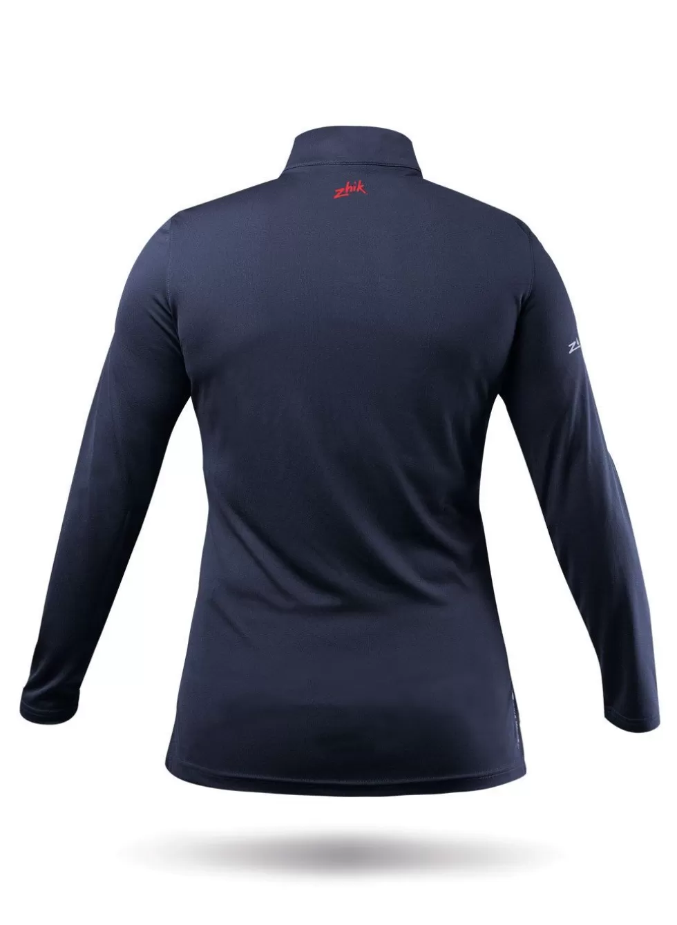 Sale Womens Uvactive High Collar 1/4 Zip Top - Navy Women Wicking Uv Tops