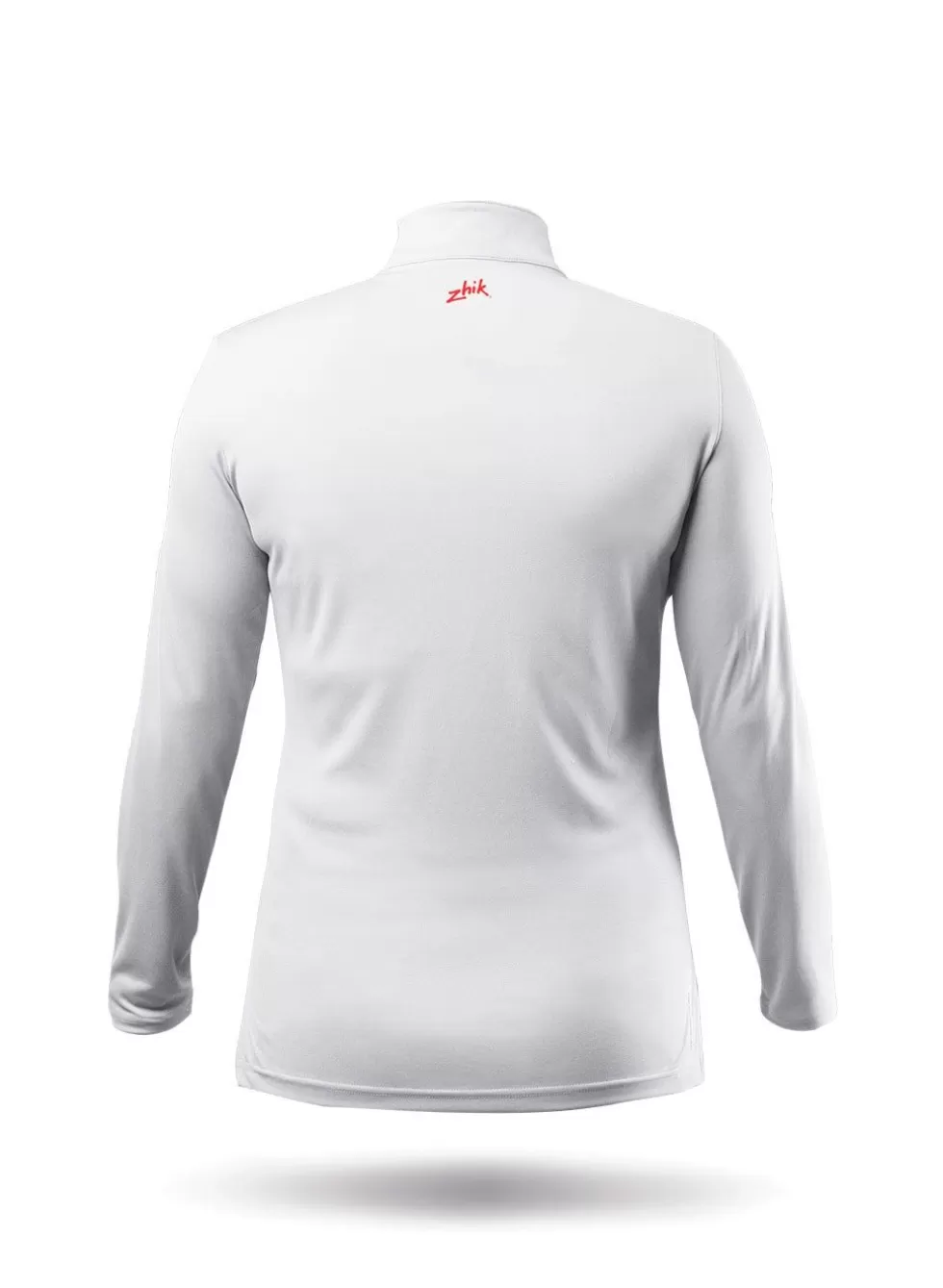 Store Womens Uvactive High Collar 1/4 Zip Top - White Women Wicking Uv Tops