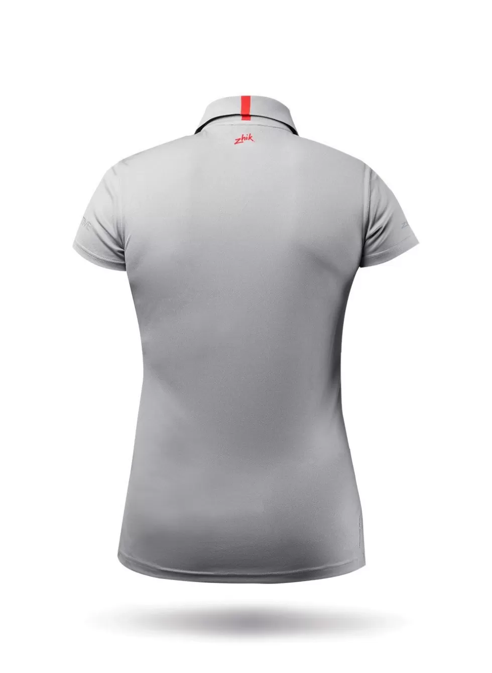 Hot Womens Uvactive Zip Sports Polo - Grey Women Wicking Uv Tops