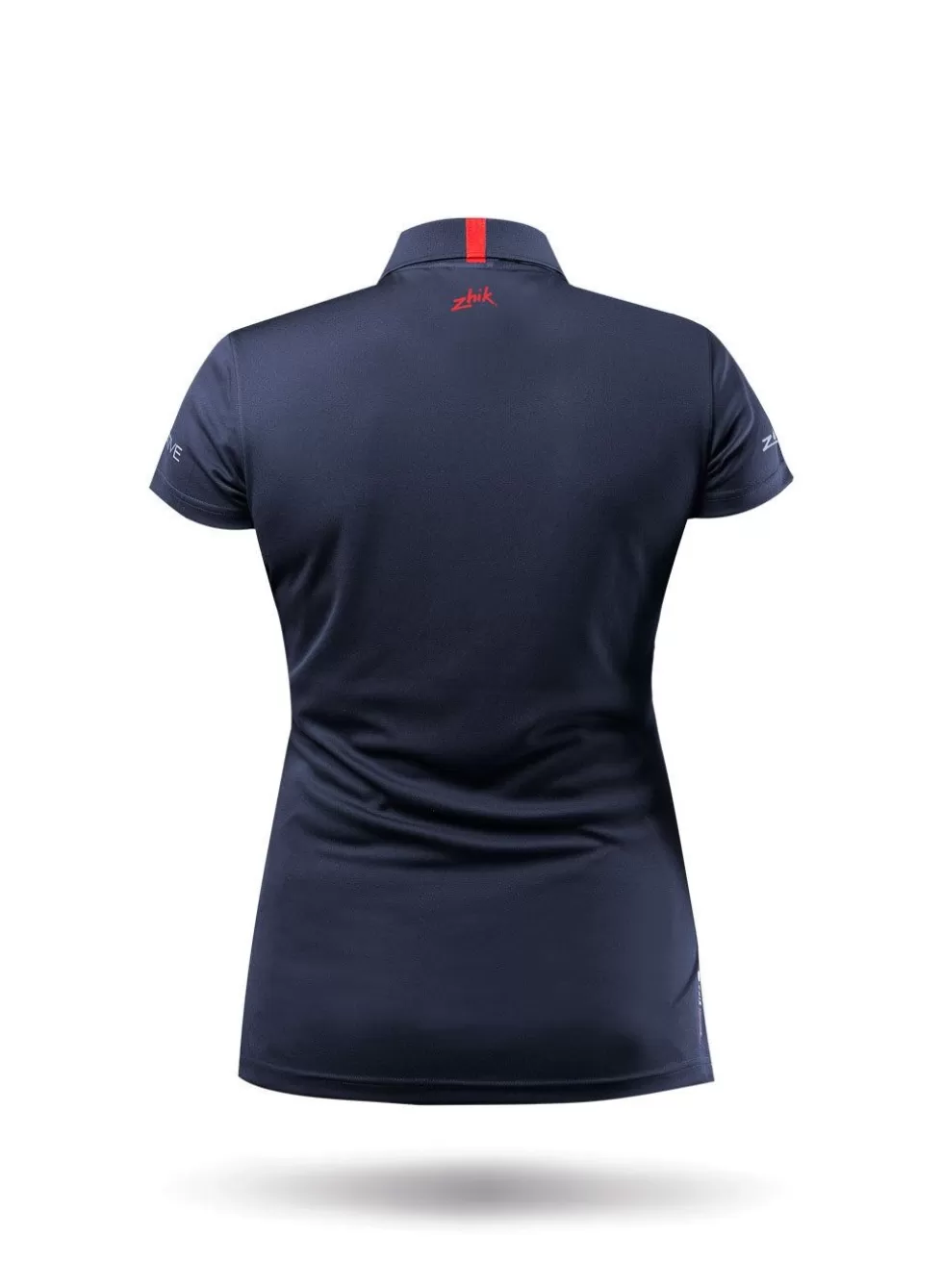 Clearance Womens Uvactive Zip Sports Polo - Navy Women Sun Protection Tops